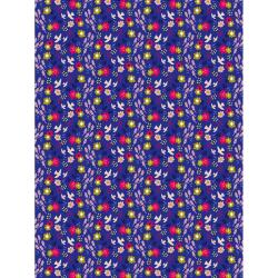 813 - Pochette 20 feuilles Décopatch - Bleu