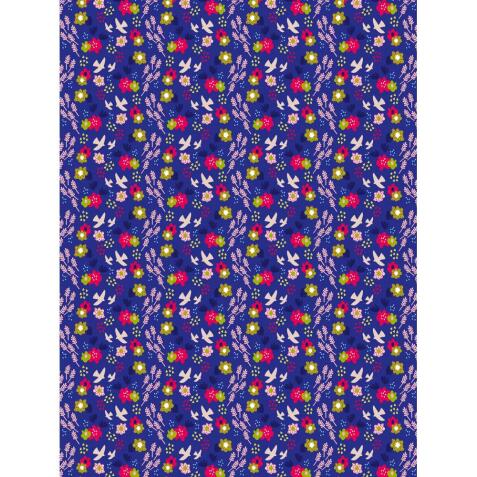 813 - Pochette 20 feuilles Décopatch - Bleu