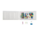 Kit de 58 attaches Aquarel - Couleurs assorties