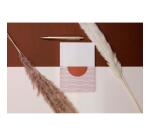 Terracotta, Carnet brochure souple A6 10,5x14,8 cm, 144 pages, ligné, dos brut, ass.