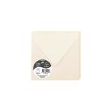 Paquet de 20 enveloppes Pollen 140x140mm 120g/m2 - Ivoire irisé