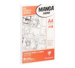 Manga Multi-techniques étui 40F A4 200g grille 6 cases