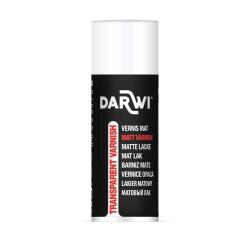 DARWI Aérosol de 400ml Vernis à Alcool finition Mat - Incolore