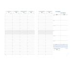 Agenda de bureau Consultations 29 Barbara 21 x 29,7 cm Semainier Janvier à décembre 2026