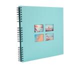 Album photo à spirales 60 pages noires Milano