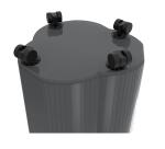 Roulettes EcoBlack - Noir