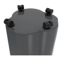 Castors for TRI-BIN bin - Black