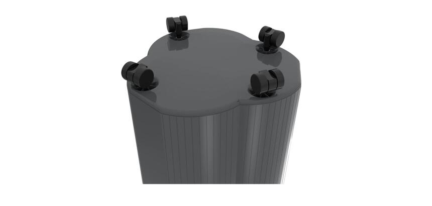 Roulettes EcoBlack - Noir