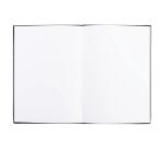 Goldline carnet rembordé rigide 50F A4 140g portrait - Blanc