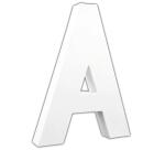 Lettre A 20,5cm - Blanc