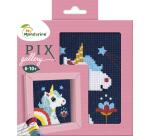 Pix Gallery, Licorne - Bleu