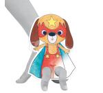 Graffy Puppet, Animaux Super Héros - Jaune