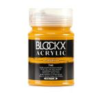 Peinture acrylique fine pot 500ml - Ocre jaune (nuance rouge)