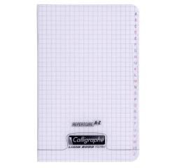 Répertoire piqué 8000 POLYPRO 11x17 cm 96 pages petits carreaux 90 g - Incolore