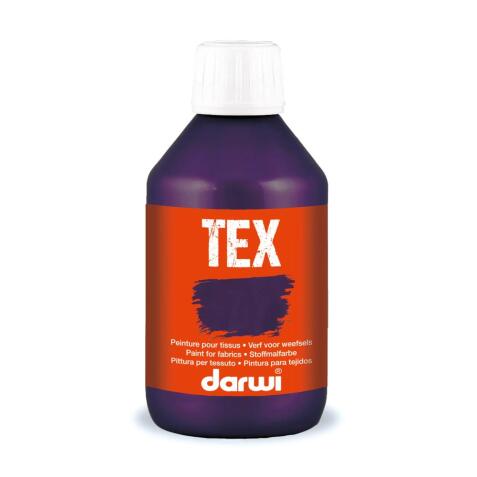 DARWI Flacon de 250 ml de Peinture Textile Opaque - Violet