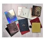 Livre d'or 100 pages tranche argent - Format 27x22cm - GLOSSY - Visuel