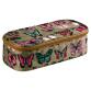 Trousse textile fantaisie ovale - ouverture en haut - 22x7x10 cm - A motifs