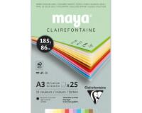 Maya bloc collé 25F A3 185g