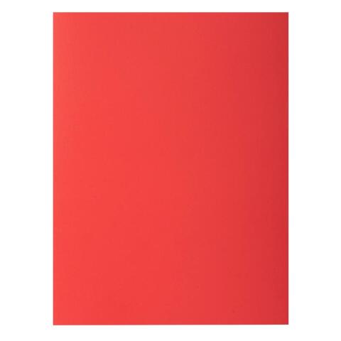 Paquete de 100 Subcarpetas Rock''s 210 g/m2 - Rojo