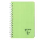 Carnet reliure intégrale Linicolor FRESH 11x17cm 100 pages petits carreaux couverture plastique polypropyène rainuré Couleur aléatoire - Assortis