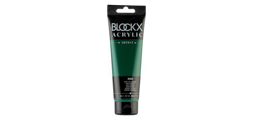 Peinture acrylique fine tube 120ml - Vert de vessie