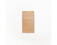 Sach. x50 poch. Kraft,11x21+5cm coeur - Kraft