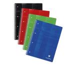 Cahier reliure intégrale A4+ 160 pages détachables perforées 4 trous grands carreaux - Assortis