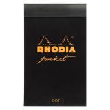 Présentoir de 20 blocs Rhodia Pocket 7,5x12 cm - dot - Assortis