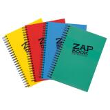 Zap Book carnet spiralé 160F A4 80g - Assortiment mixte