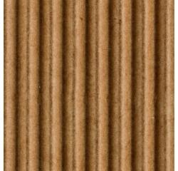 CARTON ONDULÉ,Rouleau moyenne cannelure 300g/m2 au format 50x70cm