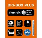 Module de classement Big Box Plus 5 tiroirs Metallic - Argent