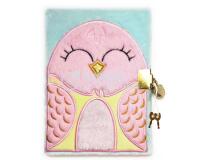 Journal intime fourrure, Oiseau - Rose