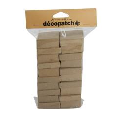 Set 10 petites boîtes carrées 3x15x30cm - Kraft