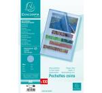 Sachet 100 pochettes polypropylène grainé 12/100e - A4