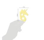 Phospho' Stick, Sach 2 pl 10,5x16cm, Licornes - Jaune fluo