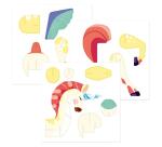 Crea 3D, Licorne - Violet