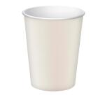 50 Gobelets en carton, 35 cl - Blanc