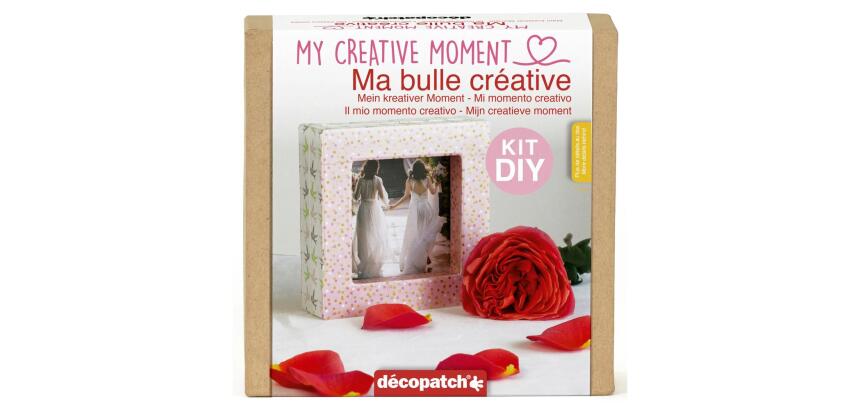 Mini-kit adulte cadre recto/verso - Kraft