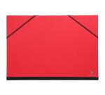 Carton à dessin Couleur à élastiques 52x72cm - Rouge