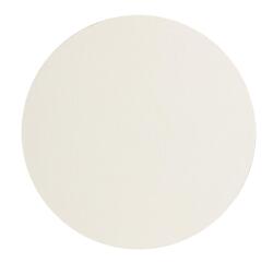 Prêt à peindre carton toilé Ø 30cm 3mm - Blanc