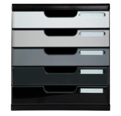 MODULO A4 5 black/shades of grey glossy - Shades of grey