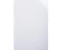 100er Packung Einbanddeckel Chromolux aus Karton 250g/qm, für DIN A4 - Weiß