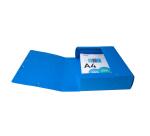 Carpetas de proyecto con gomas Cartulina lustrada 7/10e - 600 g/m2 - Lomo: 80 mm - Formato de documento: A4 máximo 24x32cm - Tamaño: 25x33cm