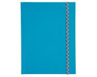 Iderama notebook 220x170, 192 lined pages - blue
