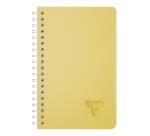 Carnet reliure intégrale Linicolor ESSENCE 11x17 cm 100 pages petits carreaux couverture plastique polypropyène rainuré - Assortis