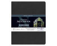 Nova Series carnet souple 50F 20,3x25,3cm 150g - Noir