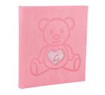 Álbum de fotografías para bebés TEDDY OURS 29x32 cm - 300 fotos 60 páginas - Rosa