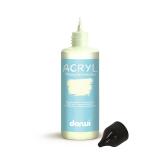 Darwi Flacon de 80 ml de Peinture Acrylique Universelle Phosphorescente - Lueur de nuit
