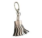 CUIRISÉ Porte-clés - Gris