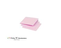 Paquet de 25 cartes pliées Pollen 110x110mm 210g/m2